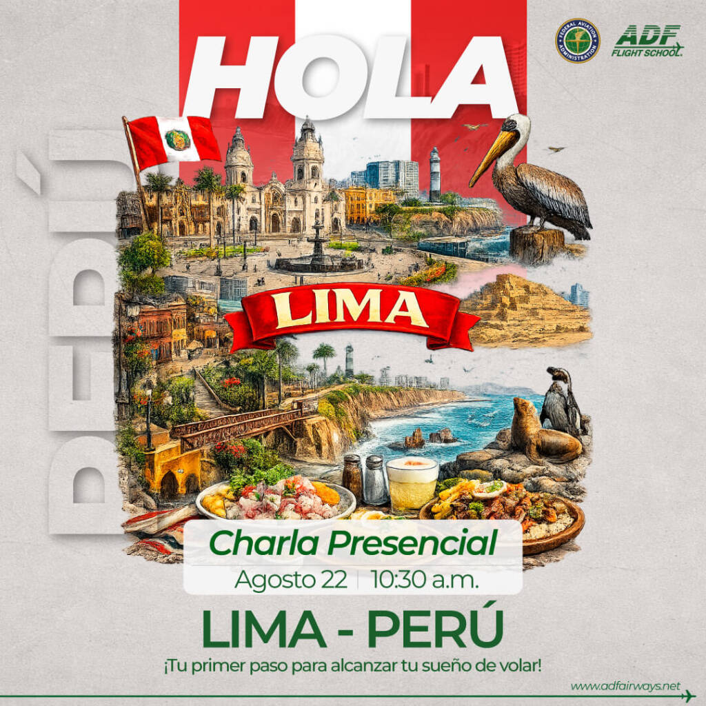 Piloto Comercial Charla Presencial Lima-Perú